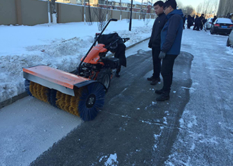 手扶掃雪機(jī)